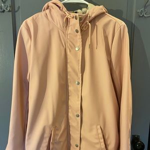 Light pink raincoat